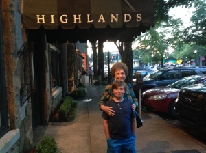 Mother and Truman at Highlands in June 2014